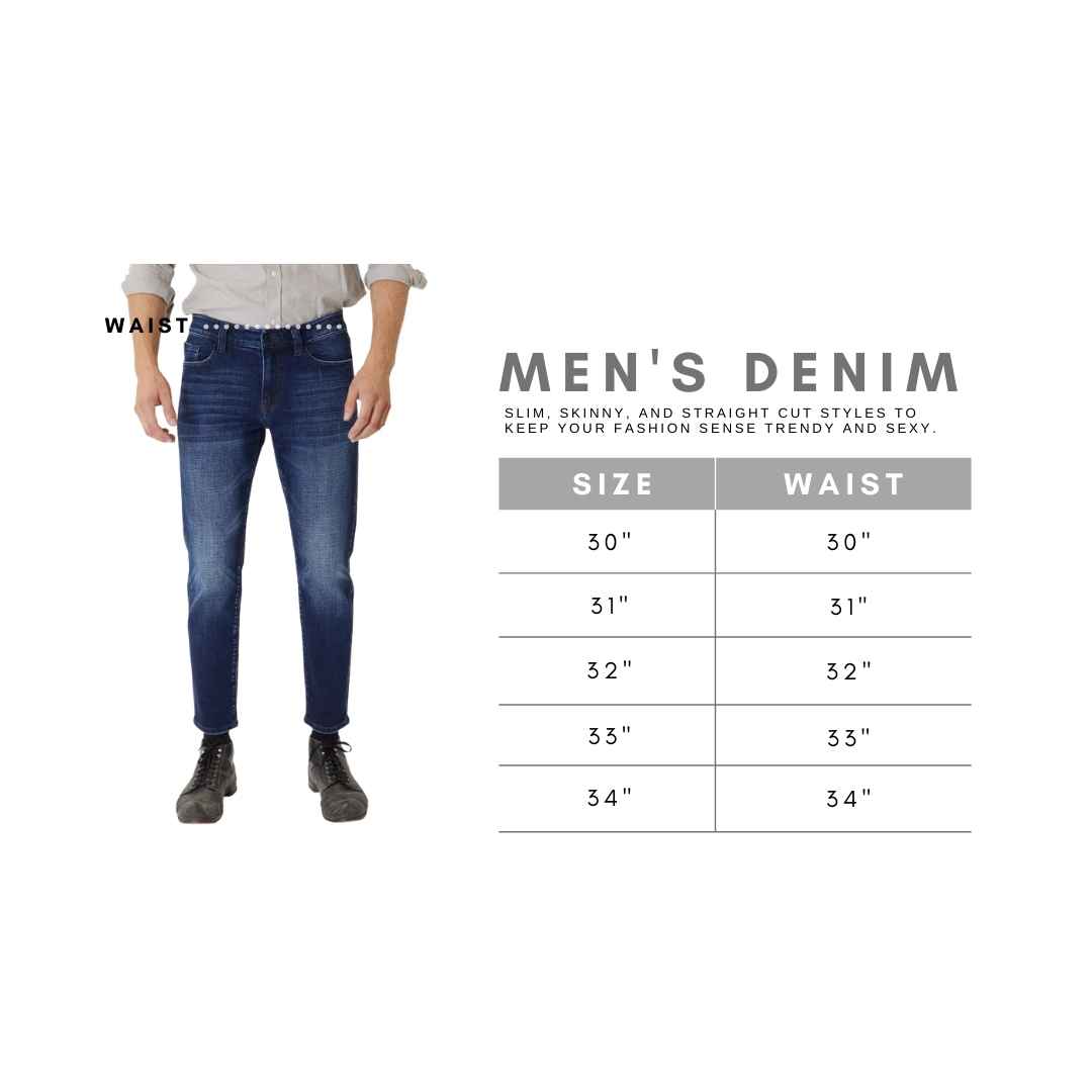 Kancan Size Chart Jeans